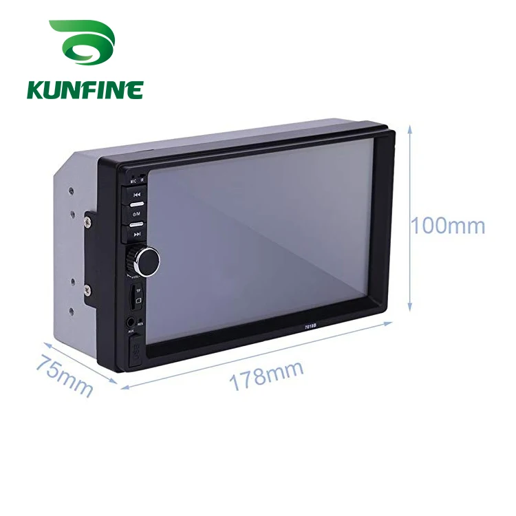 KUNFINE Универсальный 2 Din " сенсорный экран автомобильный мультимедийный плеер Автомобильный Радио Стерео MP5 MP3-плеер с Bluetooth FM/USB/AUX