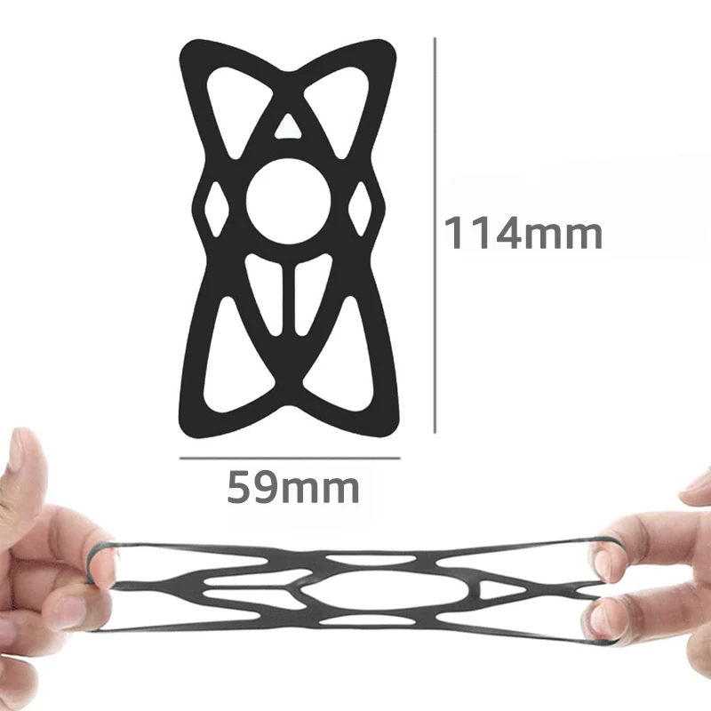 silicone security bands for cell phone holder for bicycle bike handlebar rubber band for iphone 12 pro max x cycling accessories free global shipping
