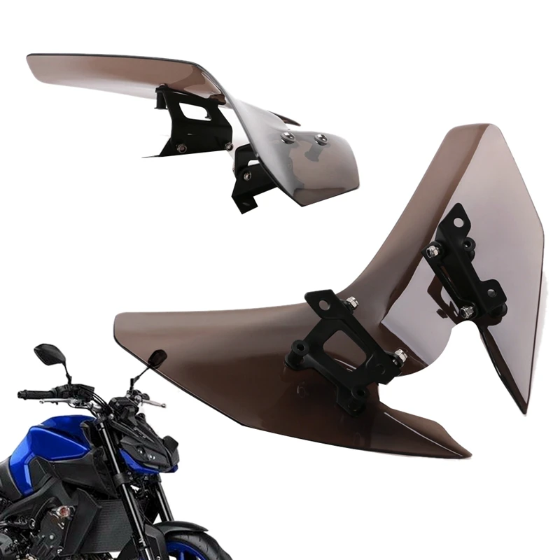 

Windshield for YAMAHA MT-09/SP FZ-09 2017-2020 18 19 Windscreen Pare-Brise Motorcycle Wind Deflectors MT-09SP MT09 FZ09 MT FZ 09