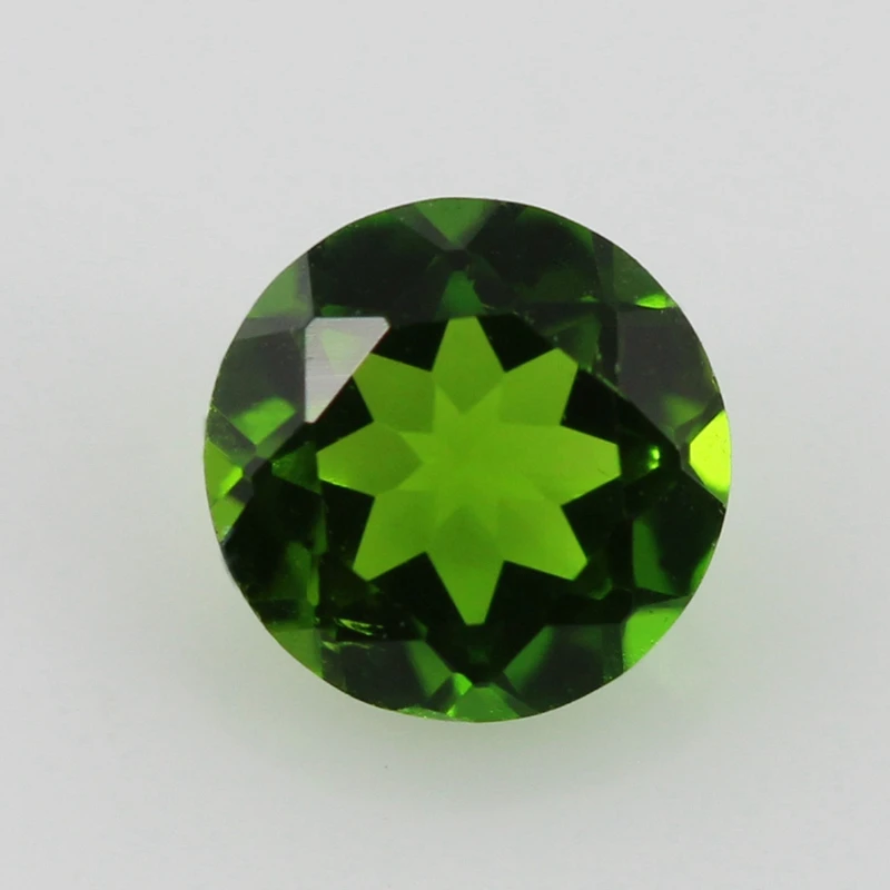

Loose Gemstone Natural Chrome Diopside Stones Beads 1mm-4mm 100PCS Round Brilliant Cut Gems For Jewelry