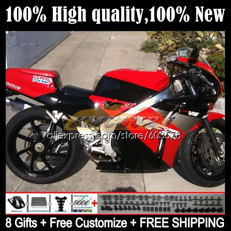 

Body For HONDA RVF VFR 400 R RR CC NC35 94 95 96 97 98 36CL.188 VFR400 R V4 VFR400R 1994 1995 1996 1997 1998 Fairing Factory Red