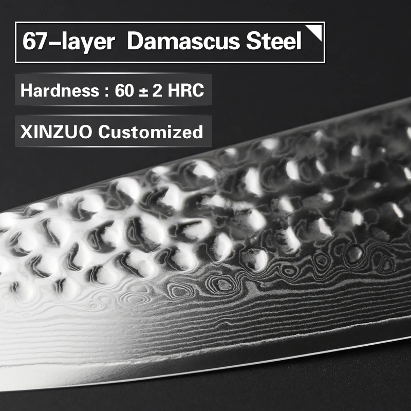 XINZUO " дюймовый нож Gyuto 10Cr15CoMoV японский Дамасская сталь Newarrival кухонные инструменты поварские ножи G10 Ручка