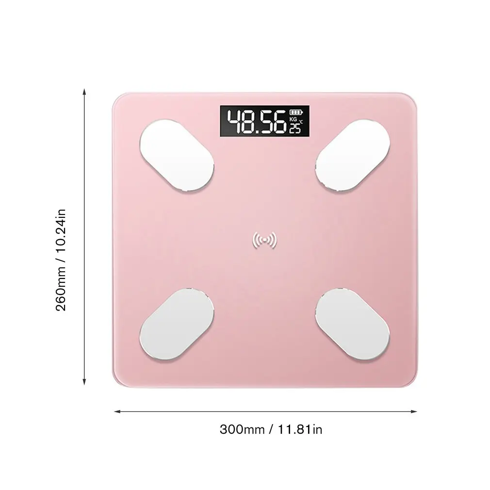 Беспроводные весы с подсветкой умный электронный прибор для измерения индекса