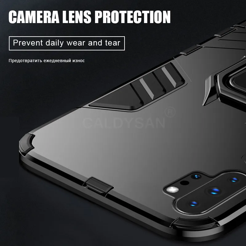 Роскошный чехол броня противоударное кольцо TPU для телефона Samsung Galaxy S8 S9 S10 плюс S10e