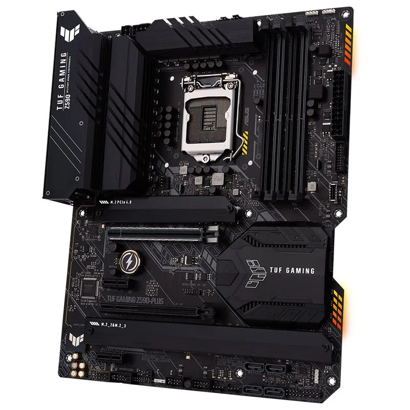 

Brand New ASUS TUF GAMING Z590-PLUS ATX Motherboard Support PCIe 4.0 3 M.2 CPU 11900K/11700K/10900K/10700K (Intel Z590/LGA 1200)