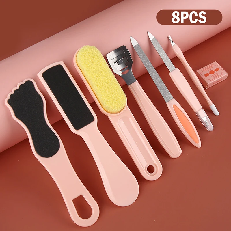 

8-in-1 foot file foot rubbing board foot grinding stone foot grinder for removing dead skin and calluses productos pedicura
