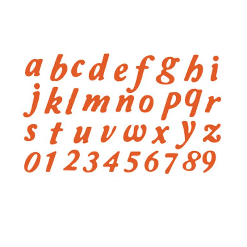 Бриллиантовые Вырубные штампы в виде алфавита низкие буквы цифры металлические