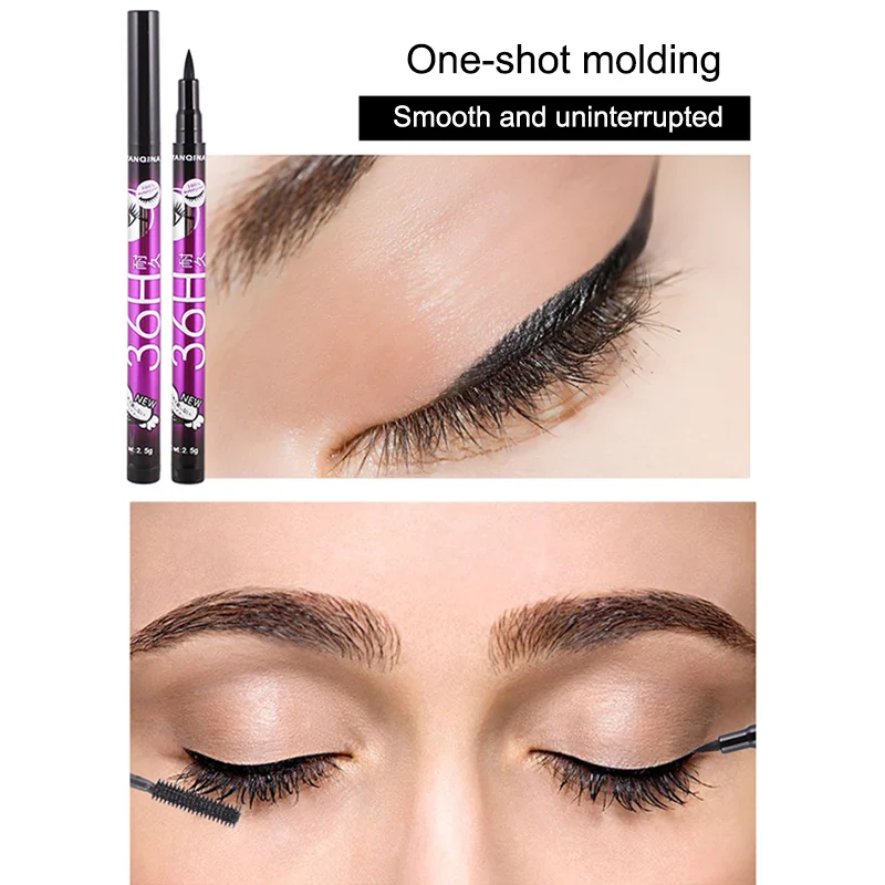 

Wholesale Mascara Liquid Eyeliner Set Eye Lashes Makeups Black Smooth Waterproof Mascara Eyeliner M3