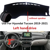 taijs factory sport casual leather car dashboard cover for hyundai tucson 2019 2020 2021 without speaker left hand drive