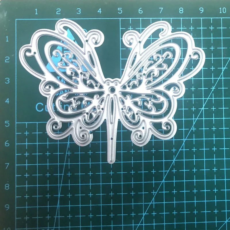 Необычные вырезанные металлические штампы в виде бабочки красивые для