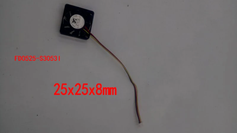 2 шт. вентилятор охлаждения для FD0525 S3053I AD0205MB K53 25x25x8 мм 5 см жесткого диска|Кулеры и