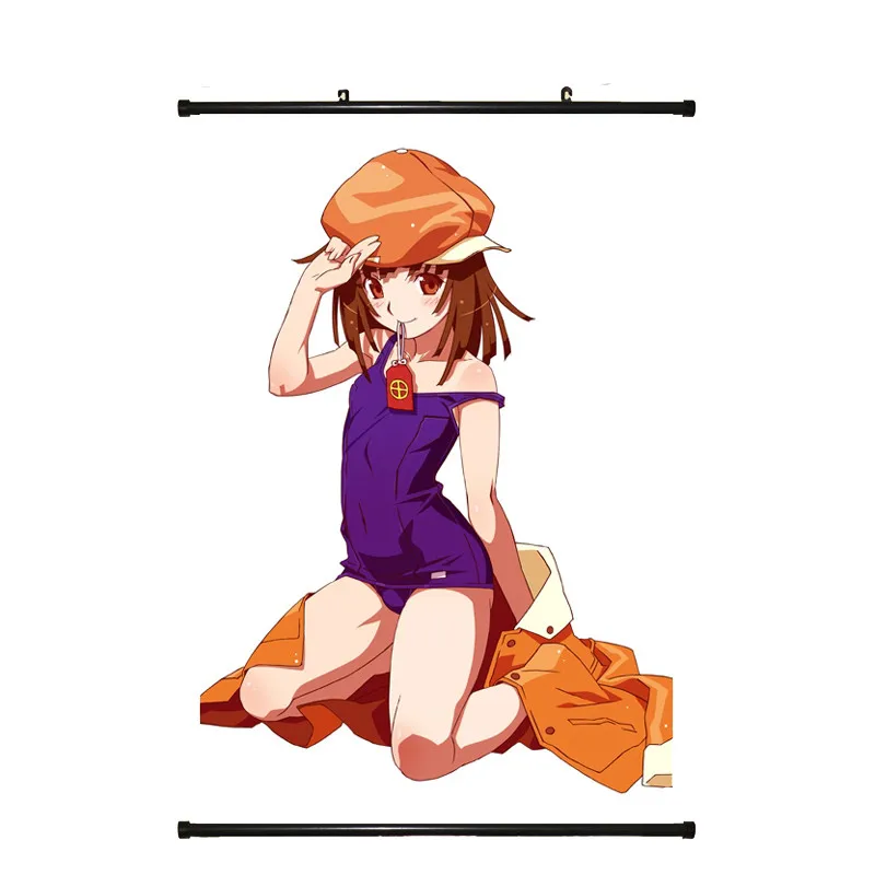 Аниме декоративные картины Bakemonogatari senjougaхара Hitagi & Hachikuji Mayoi Oshino Shinobu домашний