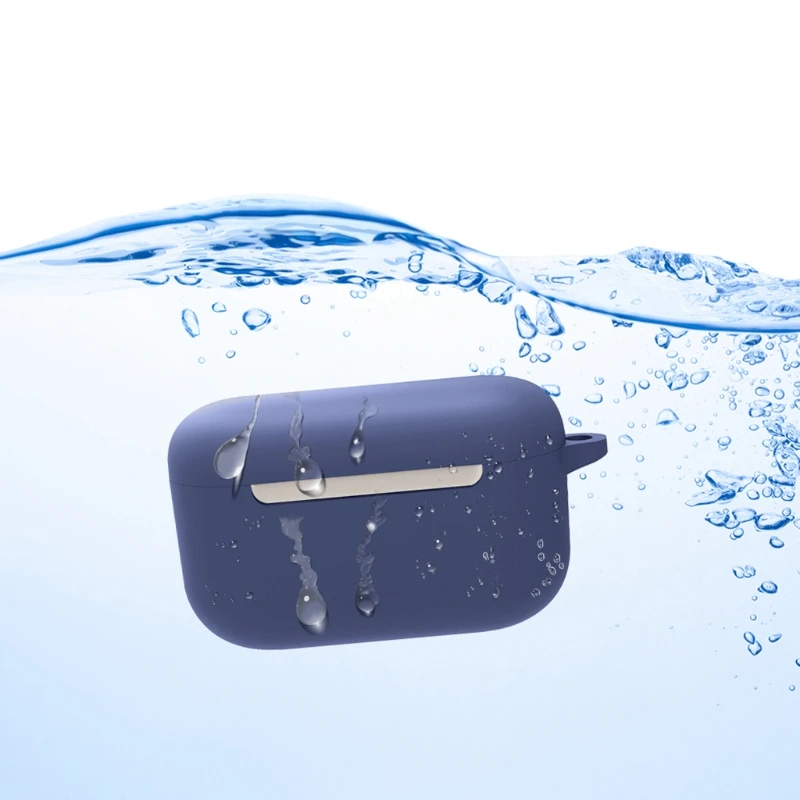 

Case Cover for-Amazon Echo Buds 2nd Gen Wireless Earbuds, Liquid Silicone Case Cover Accessories Charging Case