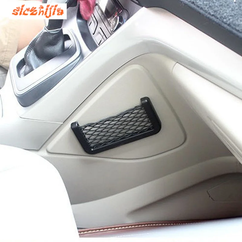 Car storage bag elastic flexible mesh organizer for Toyota Camry Corolla RAV4 Yaris Highlander/Land Cruiser/PRADO Vios Vitz | Автомобили и