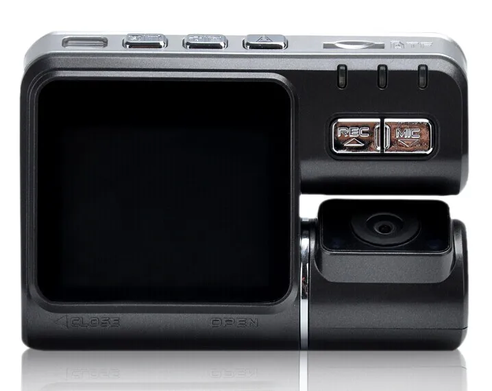 Автомобильный видеорегистратор I1000 с двумя камерами HD 1080P камерой заднего