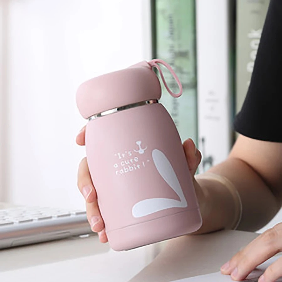 Бутылка термос 300 мл корейский литературный кружка чашка для путешествий