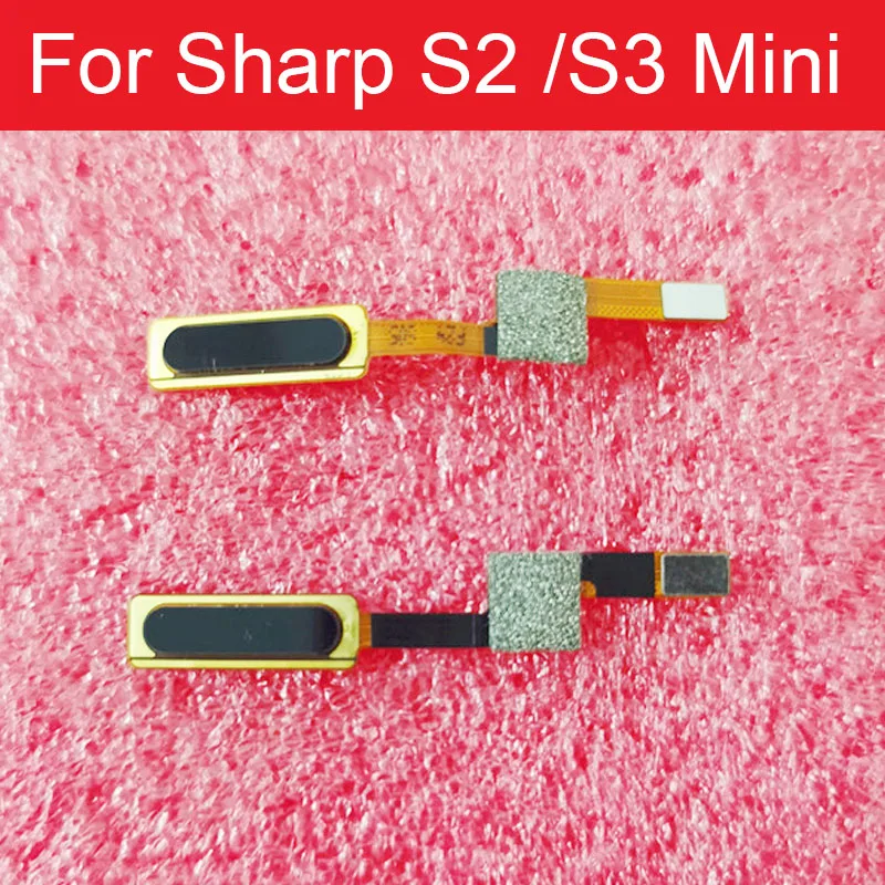 Fingerprint Sensor Scanner Flex Kabel Für Für Sharp S2 S3 Mini FS8010 8016 8018 Hause Menü Taste Flex Kabel Ersatz teile