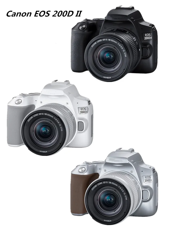 Б/у DSLR-камера Canon 200D II (250D Rebel SL3) с объективом 18-55 мм | Электроника