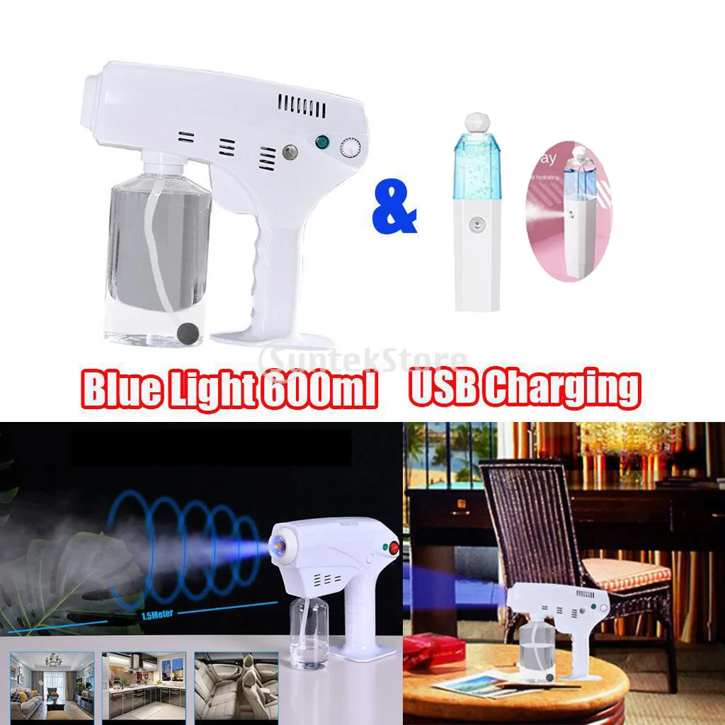 

Electric Handheld USB Nano Sanitizer Sprayer Disinfection Fogger Spray Gun