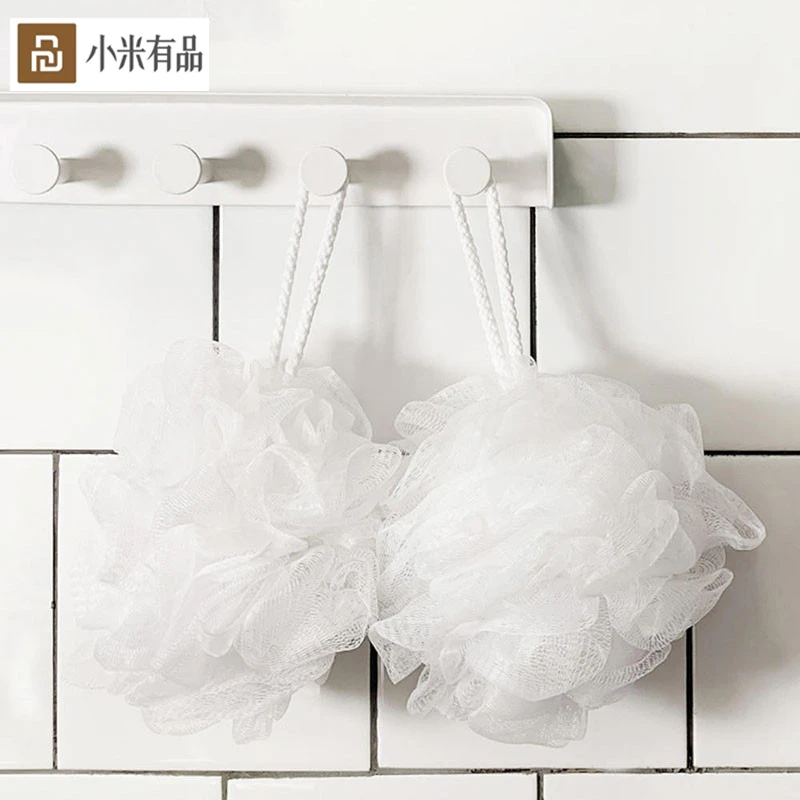 2 шт. массажный шарик Youpin для душа инструмент купания эластичный ванны и спа губка