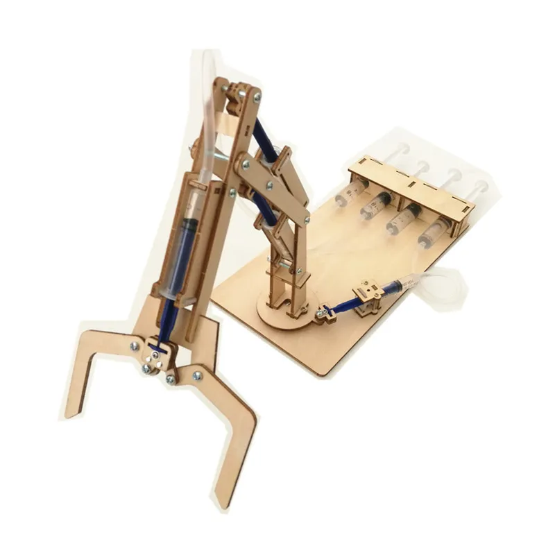 

DIY Студенческая научная электрическая модель, гидравлический привод, набор для экспериментов, экскаватор, обучающие игрушки для детей