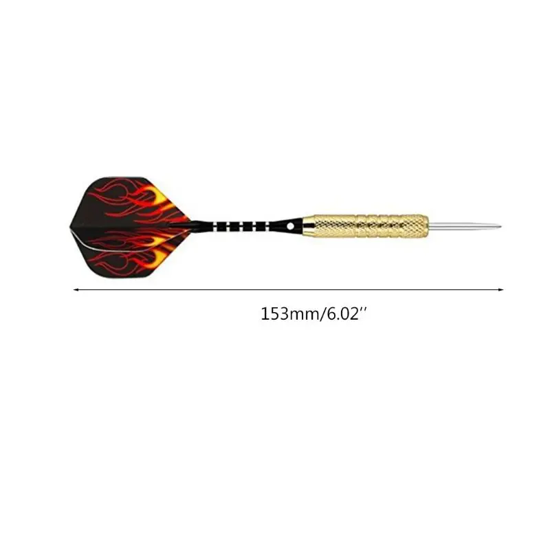 

Brand new high quality 15 pieces 18G professional steel pointed dart aluminum shaft hard dart metal needle dart flying copper da