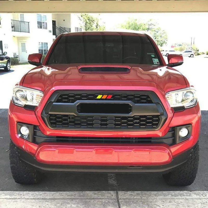 

Tri-Color Front Grille Badge Emblem for Toyota Tacoma 4Runner Highlander RAV4