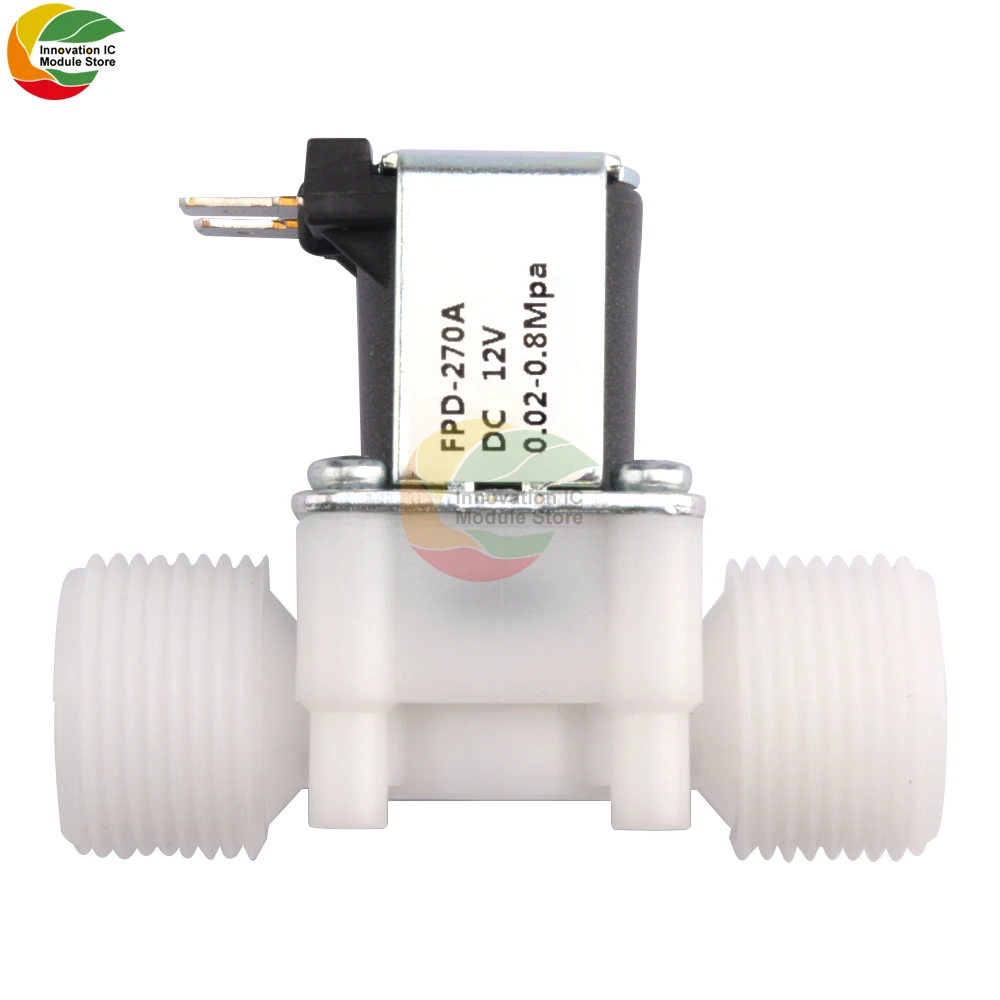 

Пластиковый электромагнитный клапан 1/2 дюйма, 12 В, 24 В, 3/4 в, 110 В