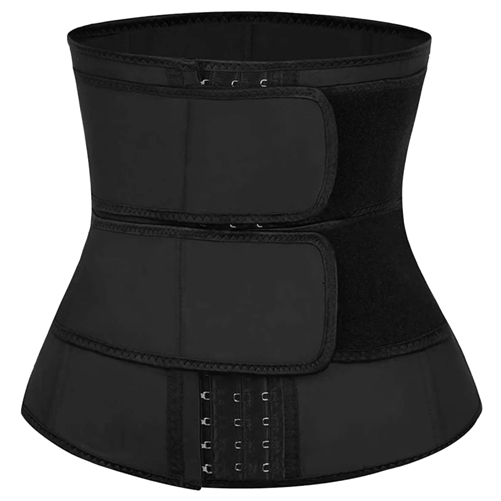 Регулируемый пояс для тренировок талии BN99 спорта фитнеса тонкий трёхбортное