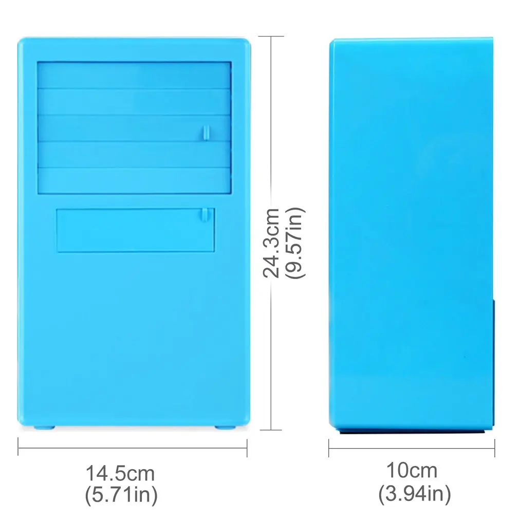 

Three-speed Wind Speed Fan Power Failure Protection Mute Energy Saving Large Water Tank No Blade Fan Humidifier