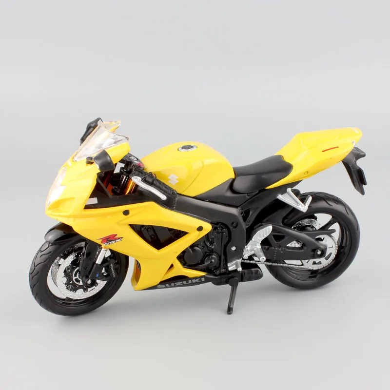 Masito 1/12 весы Suzuki GSXR600 GSX supersport Diecasts& Toy Vehicles модель мотоцикл игрушка миниатюрные сувенир для взрослых