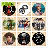 free shipping kpop exo chanyeol kai sehun brooch pin badges for clothes backpack decoration jewelry b061