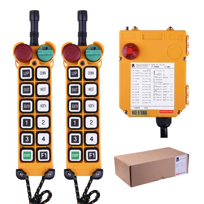 

F24-12S 230V Hoist crane up down wireless remote control for winch