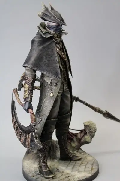 Новая игра Bloodborne старые охотники фигурки серп подвижные весы статуя Коллекция игрушек подарки 30 см