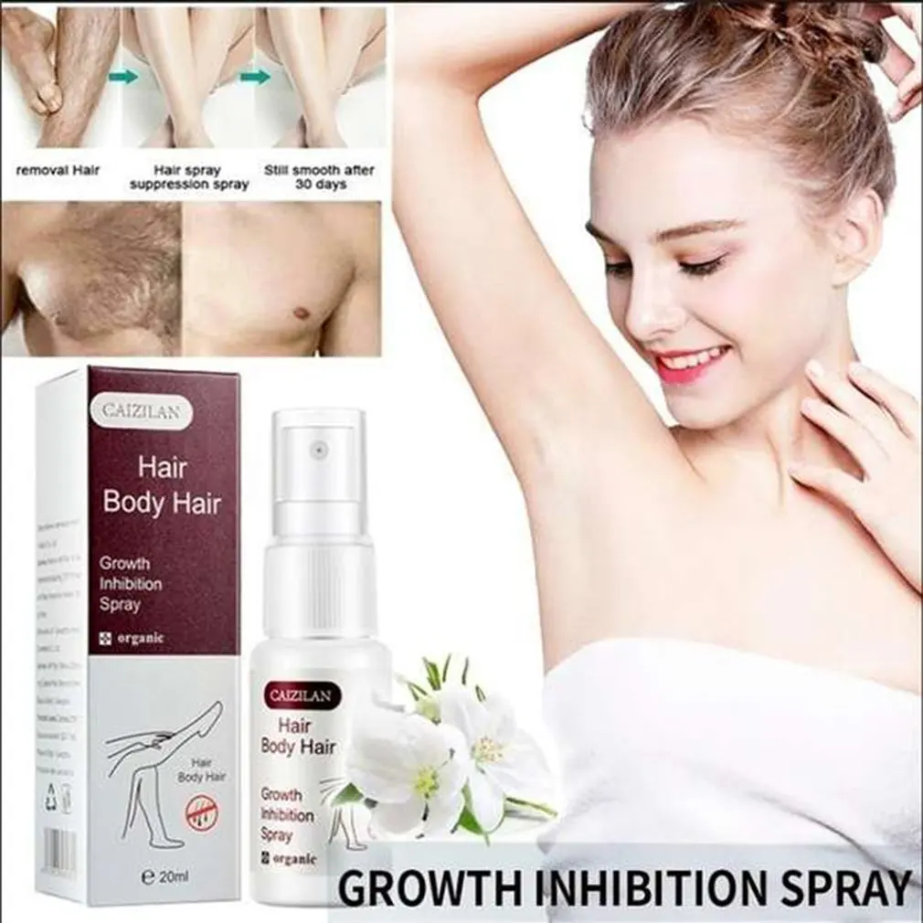 

20ml Powerful Permanent Hair Removal Painless Hair Removal Spray Essential Oil Spray Stop Hair Growth Inhibitor