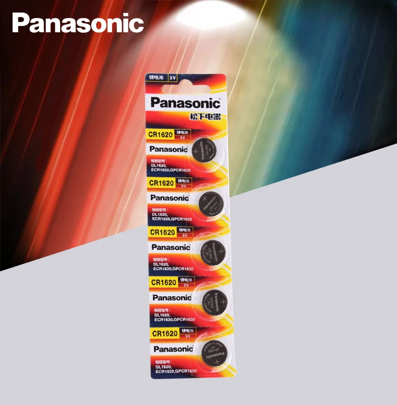 Оригинальный продукт Panasonic 2 шт./лот cr1620 батарейки-таблетки для часов 3 В литиевая