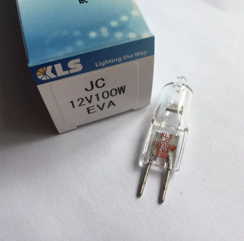 KLS EVA 12V100W галогенная лампа JC 12V 100W G6.35 2000 часов 100W|bulb vegetables|bulb potbulb electrical |