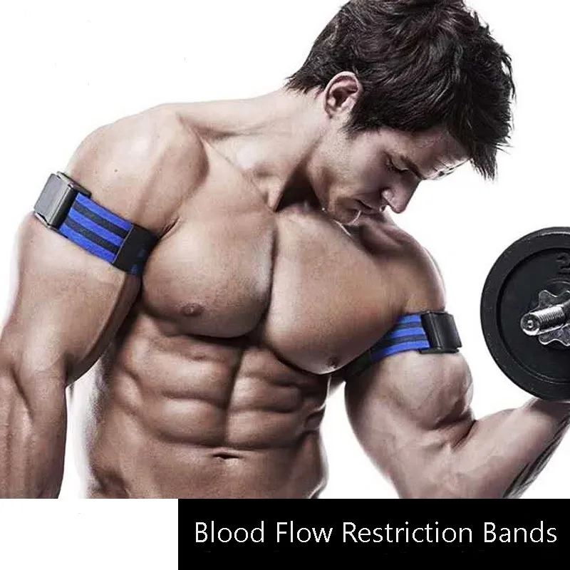

Fitness Occlusion Bands Arm Leg Blood Flow Restriction Bands Inflable Training Gym Sport Muscle Exercise Equipment For Men Women