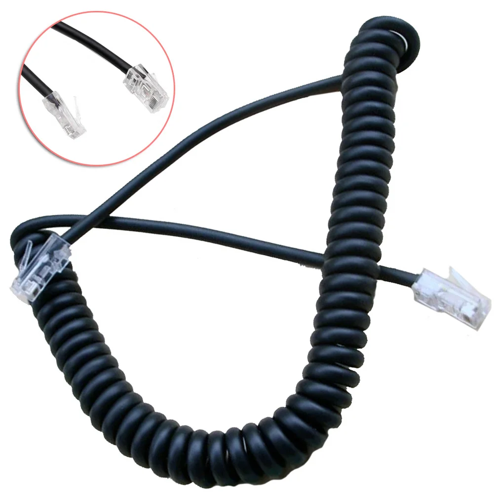 

For Icom HM-207-s Microphone Cable HM-133-v IC-2300H IC-2730A ID-5100A