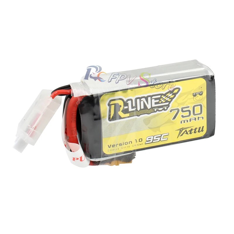 tattu r line 10 lipo 750mah 111 v 148 v 95c 3s 4s1p lipo батарейный блок