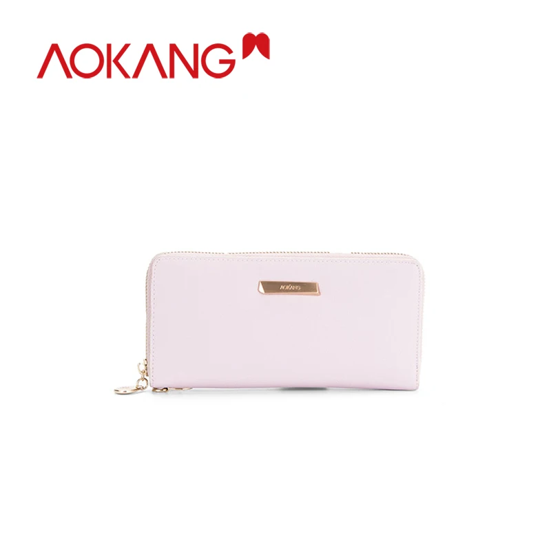Женский кошелек AOKANG из искусственной кожи с карманами и отделением для монет