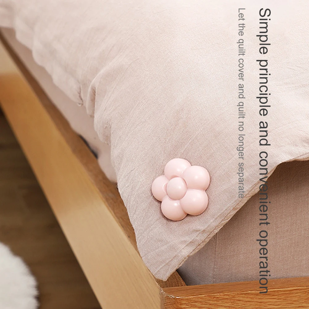 12 компонентный Clip On нескользящие устойчивые к Комплект постельного белья с анти