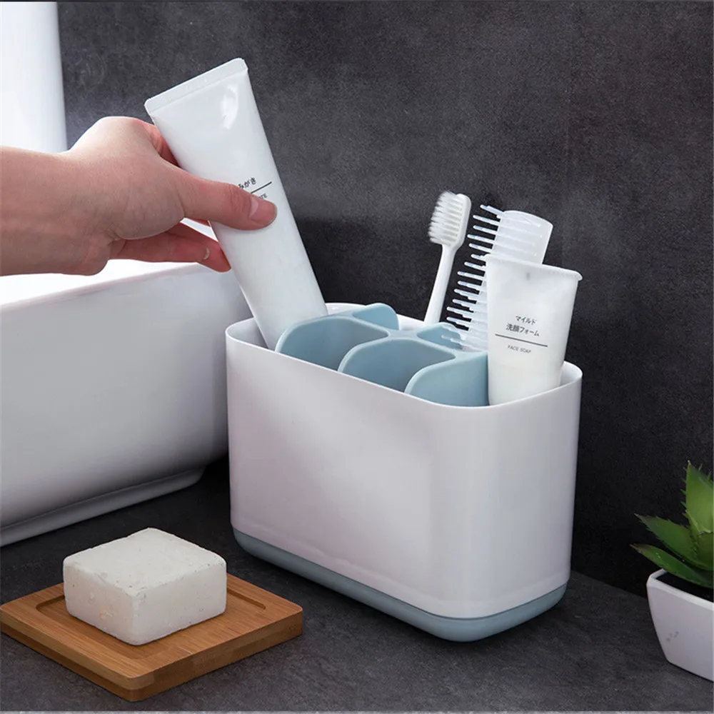 

NEW Large Size Electric Toothbrush Holder Kitchen Plastic Cleaning Brush Storage Organizer Home Bathroom Storage Shelf