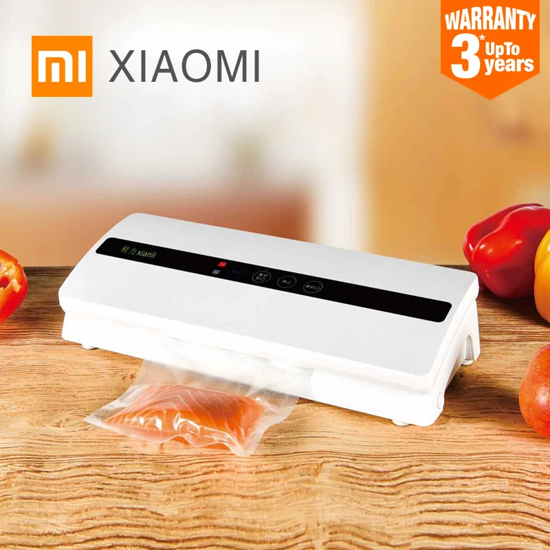 Вакуумные пищевые герметизирующие машины XIAOMI MIJIA XIANLI автоматическая вакуумная