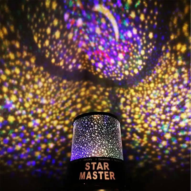 

LED Star Nacht Projection Light Flashing Adjustable Projector Party Decoration Night Projection Lamp Kinderzimmer Dekoration