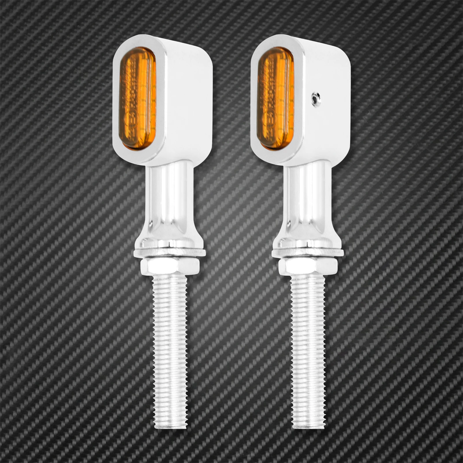 Motorcycle Mini Rear LED E Mark Turn Signal Running Indicator Lamp 4 Wires For Harley Sportster Cafe Racer Touring Dyna Softail |