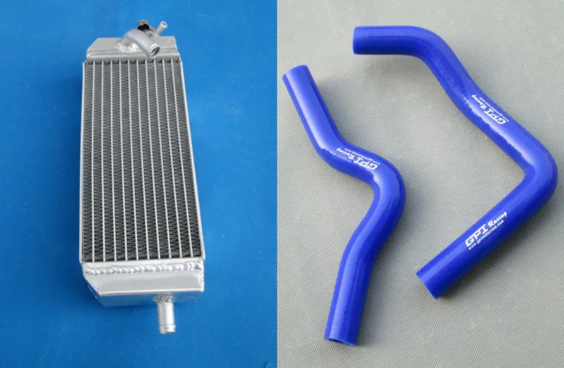 

All Aluminum Radiator + Hose Cooling For Suzuki RM85 RM 85 2002-2009 09 08 07 06 05 04 03 02