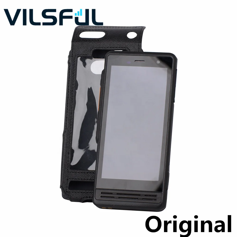 New Holster Radio Network walkie talkie LC-300 Soft Leather Case for Inrico S300 Android PTT Radio