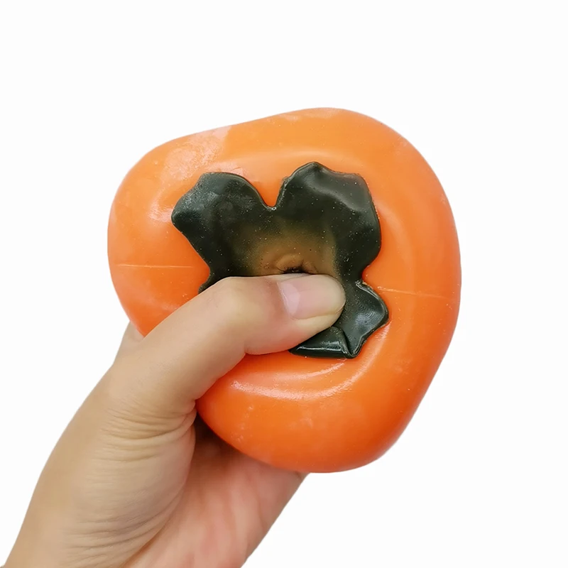 Kawaii фрукты манго Persimmon вентиляционный мяч пресс декоративный ионная игрушка для