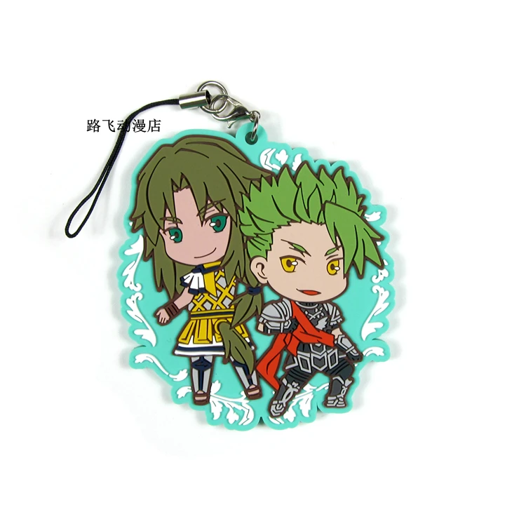 Модель из мультфильма брелок Fate/Apocrypha всадник стрелок фигурку резиновая